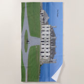 Old Fort Niagara Barracks Strandtuch (Vorderseite)