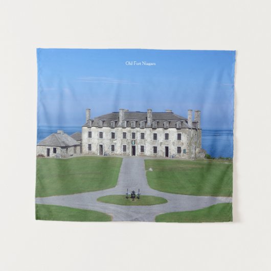 Old Fort Niagara Barracks Wandteppiche (Vorderseite (Horizontal))
