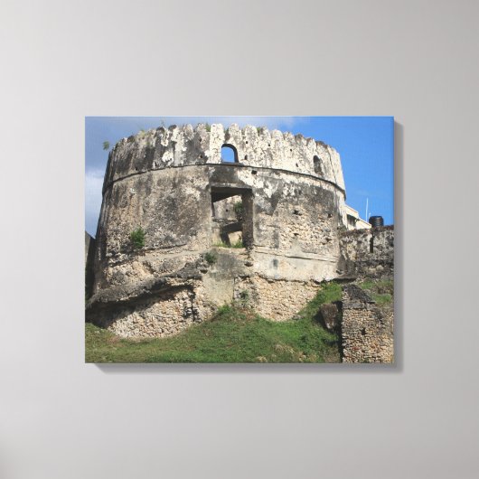 Old Fort, Sansibar Island Leinwanddruck (Vorderseite)