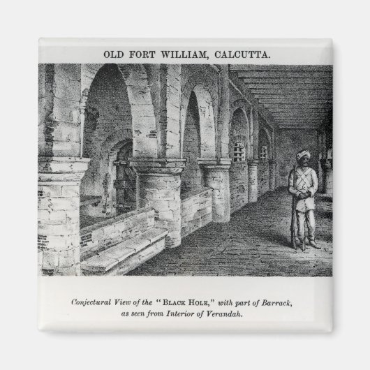 Old Fort William, Kalkutta Magnet (Vorne)
