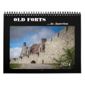 Old Forts in America Calendar Kalender (Titelbild)