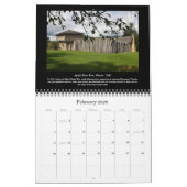 Old Forts in America Calendar Kalender (Feb 2026)
