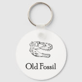 Old Fossil Keychain Schlüsselanhänger (Vorderseite)