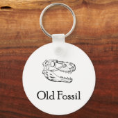 Old Fossil Keychain Schlüsselanhänger (Vorderseite)
