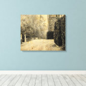 OLD-FOTO auf romantischen Leinwand (Insitu (Holzboden))