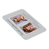 Old Foto Wedding Save the Date Magnet (Rechte Seite)
