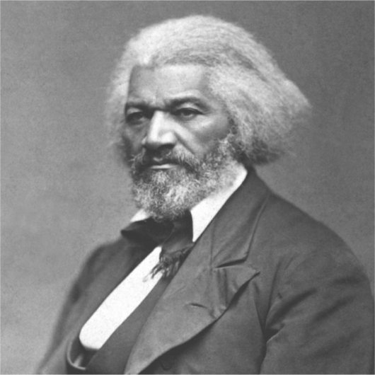 Old Fr3d3rick Bailey Douglas African American Hero Aufkleber (Vorderseite)