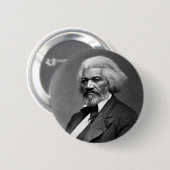 Old Fr3d3rick Bailey Douglas African American Hero Button (Vorne & Hinten)