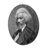 Old Fr3d3rick Bailey Douglas African American Hero Dartscheibe (Vorderseite rechts)