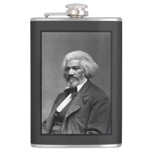 Old Fr3d3rick Bailey Douglas African American Hero Flachmann