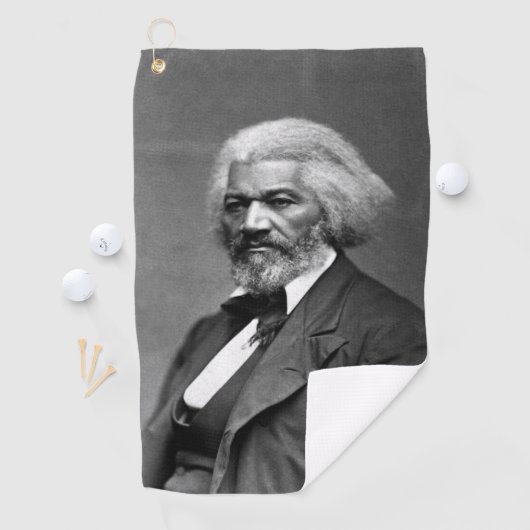 Old Fr3d3rick Bailey Douglas African American Hero Golfhandtuch (Insitu)