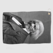 Old Fr3d3rick Bailey Douglas African American Hero Golfhandtuch (Horizontal)