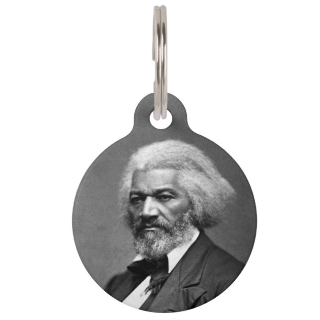 Old Fr3d3rick Bailey Douglas African American Hero Haustiermarke (Vorderseite)