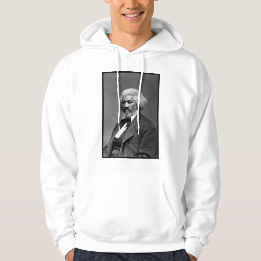 Old Fr3d3rick Bailey Douglas African American Hero Hoodie (Vorderseite)
