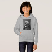 Old Fr3d3rick Bailey Douglas African American Hero Hoodie (Vorne ganz)
