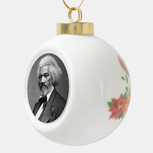 Old Fr3d3rick Bailey Douglas African American Hero Keramik Kugel-Ornament (Rechts)