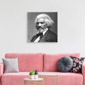 Old Fr3d3rick Bailey Douglas African American Hero Leinwanddruck (Insitu (Wohnzimmer))