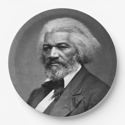 Old Fr3d3rick Bailey Douglas African American Hero Pappteller (Vorderseite)