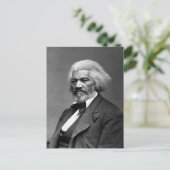 Old Fr3d3rick Bailey Douglas African American Hero Postkarte (Stehend Vorderseite)