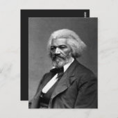 Old Fr3d3rick Bailey Douglas African American Hero Postkarte (Vorne/Hinten)