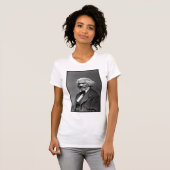 Old Fr3d3rick Bailey Douglas African American Hero T-Shirt (Vorne ganz)