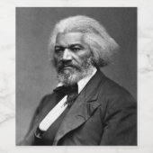 Old Fr3d3rick Bailey Douglas African American Hero Weinetikett (Einzelnes Label)