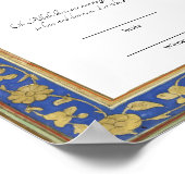 Old Frame muslimische Nikka-Zertifikat Plakat (Ecke)