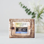 Old Frame Postcard Postkarte (Stehend Vorderseite)