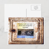 Old Frame Postcard Postkarte (Vorne/Hinten)