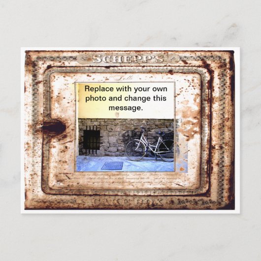 Old Frame Postcard Postkarte (Vorderseite)