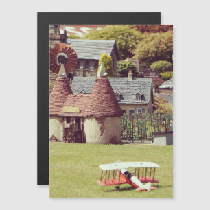 Old French Model Village Magnetkarte