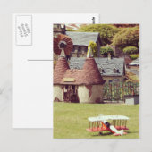 Old French Model Village Postkarte (Vorne/Hinten)