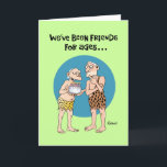 Old Friend Birthday Card Karte<br><div class="desc">Funny Birthday Grußkarte für langjährige Freundin</div>