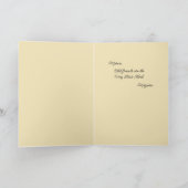 Old Friends Best Friends Grußkarte Dankeskarte (Innenseite)