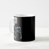 Old Gaming Controller Walker Funny Gamer Men Women Kaffeetasse (Vorderseite Links)