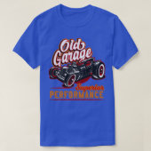 Old Garage Frisierte Auto California T-Shirt (Design vorne)