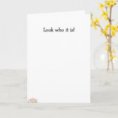 Old Geezer Age Burn Karte (Gelbe Blume)