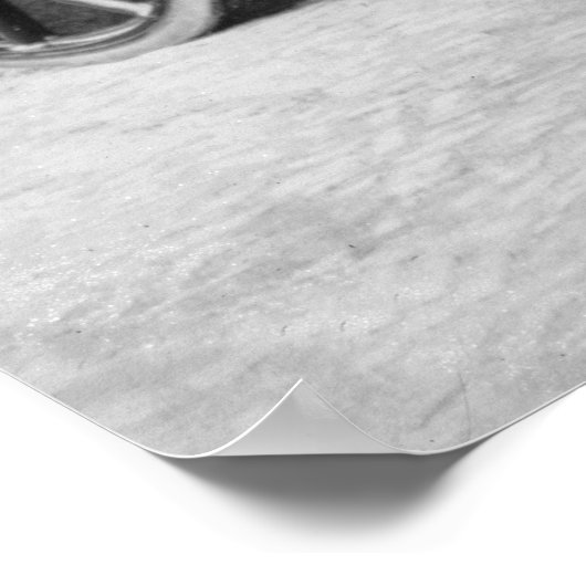 Old German Fire Engine, early 1900s Poster (Ecke)