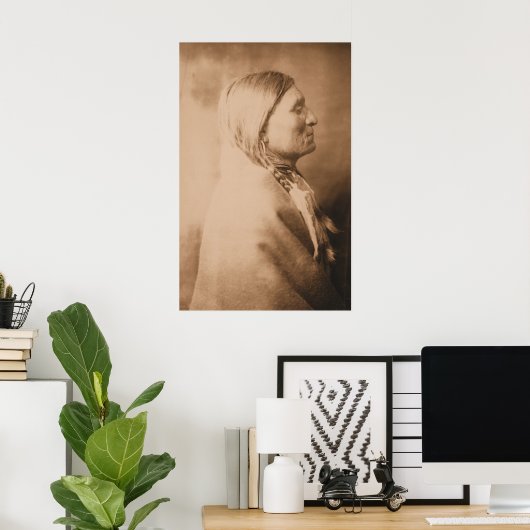 Old Geronimo Catcher Poster (Heimbüro)