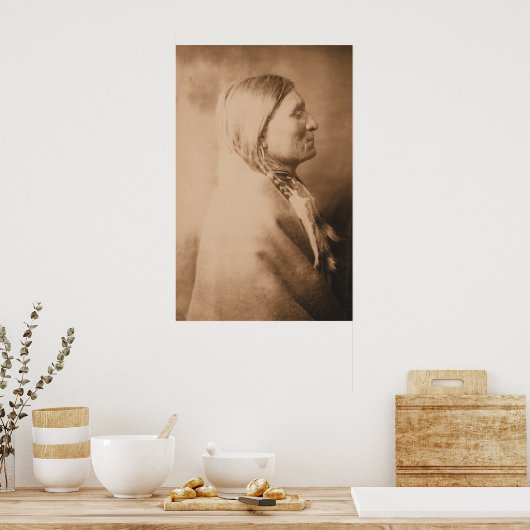 Old Geronimo Catcher Poster (Küche)