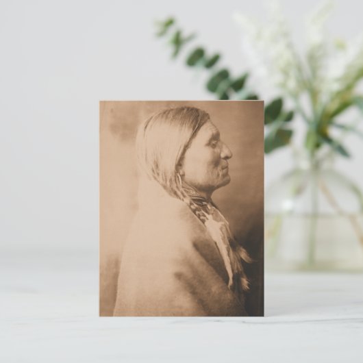 Old Geronimo Catcher Postkarte (Stehend Vorderseite)