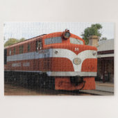 Old Ghan locomotive, Alice Springs, Australien Puzzle (Horizontal)