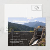 Old Glines Canyon Dam Postkarte (Vorne/Hinten)