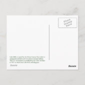 Old Glines Canyon Dam Postkarte (Rückseite)