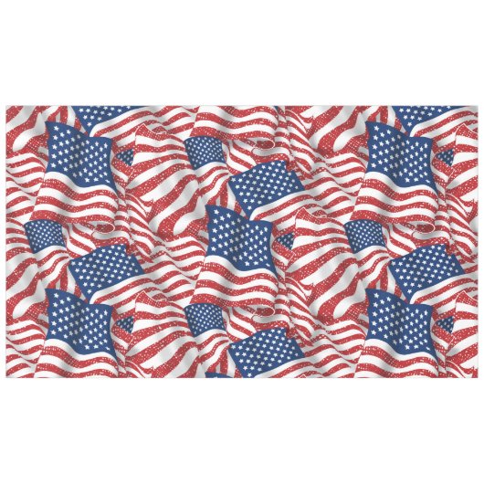 Old Glory All American - USA Flag - Celebration Tischdecke (Vorderseite (Horizontal))