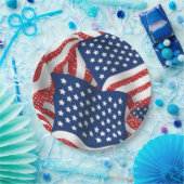 Old Glory All American - USA Flag Pappteller (Party)