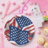 Old Glory All American - USA Flag Pappteller (Party)