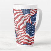 Old Glory All American - USA Flag Patroit Milchtasse (Rechte Ecke)