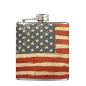 Old Glory American Flag Flachmann (Vorderseite)