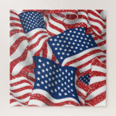 Old Glory American Flag Jigsaw Puzzle (Vertikal)